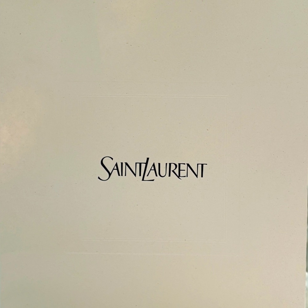 Saint Laurent Ivory Gift Box